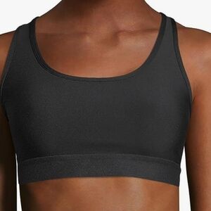 Hanes  Black Women’s Wireless Racerback Sports Bra, NWT Size 2XL